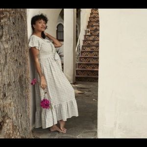 Doen Marfa Dress in Meadowlark Plaid